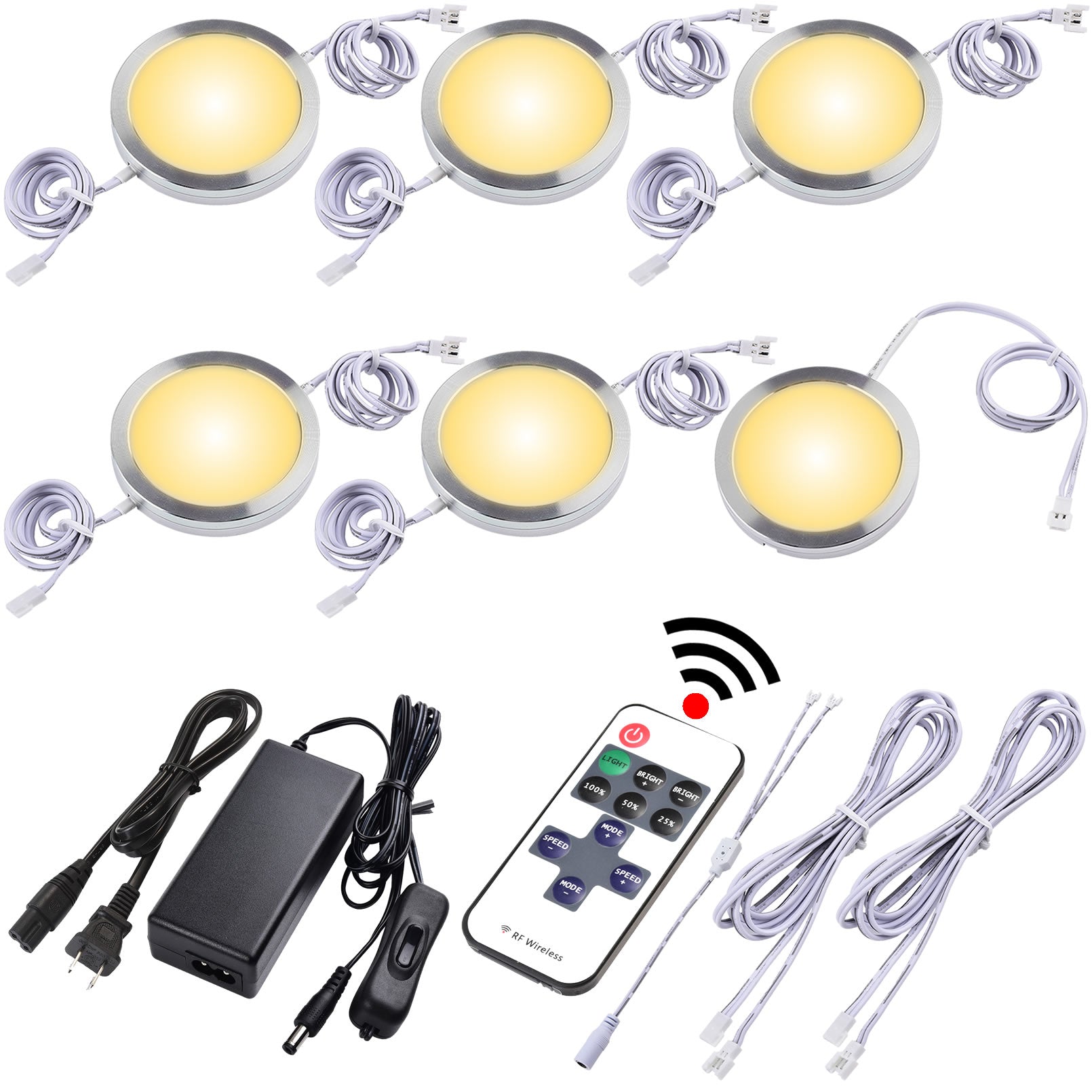 Warm puck lights on sale