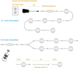 Dimmable Under Cabinet Lighting Kitchen LED Puck Lights Kit, Wall Plug Power Adapter, RF Wireless Remote Control Dimmer, 6 Lights